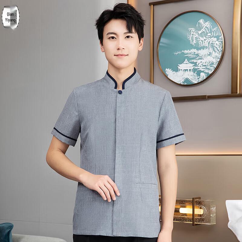 QIANYIYANG Summer Work Uniform 5XL