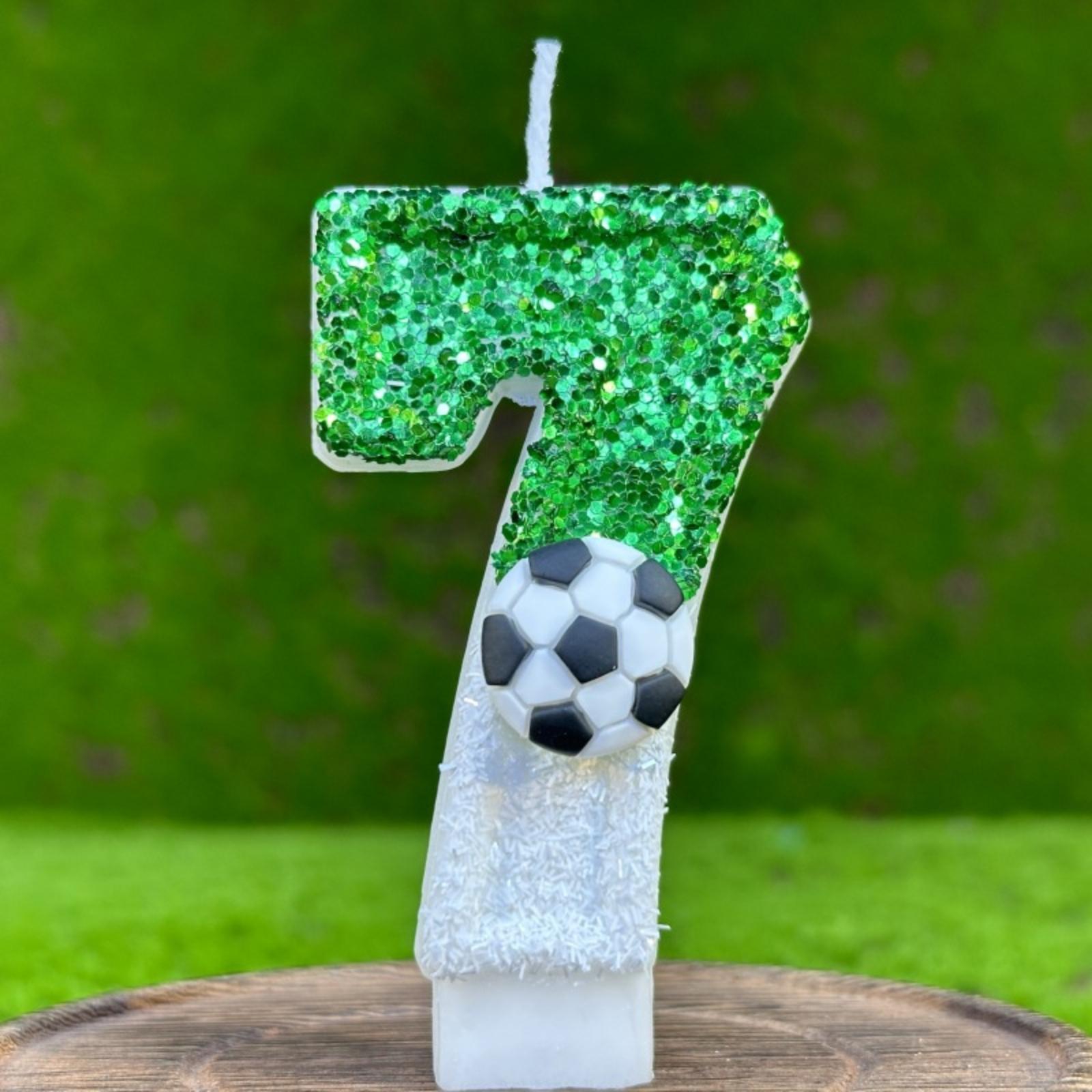 

Creative Football Digital Birthday Candles One Size