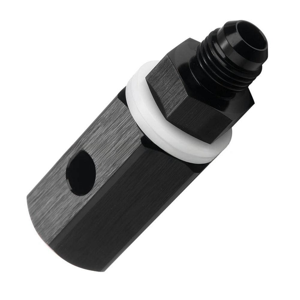 Fuel Tank Vent Valve One Way Rollover Valve Aluminum AN6 AN8 for Automotive Applications with Stainless Steel Ball