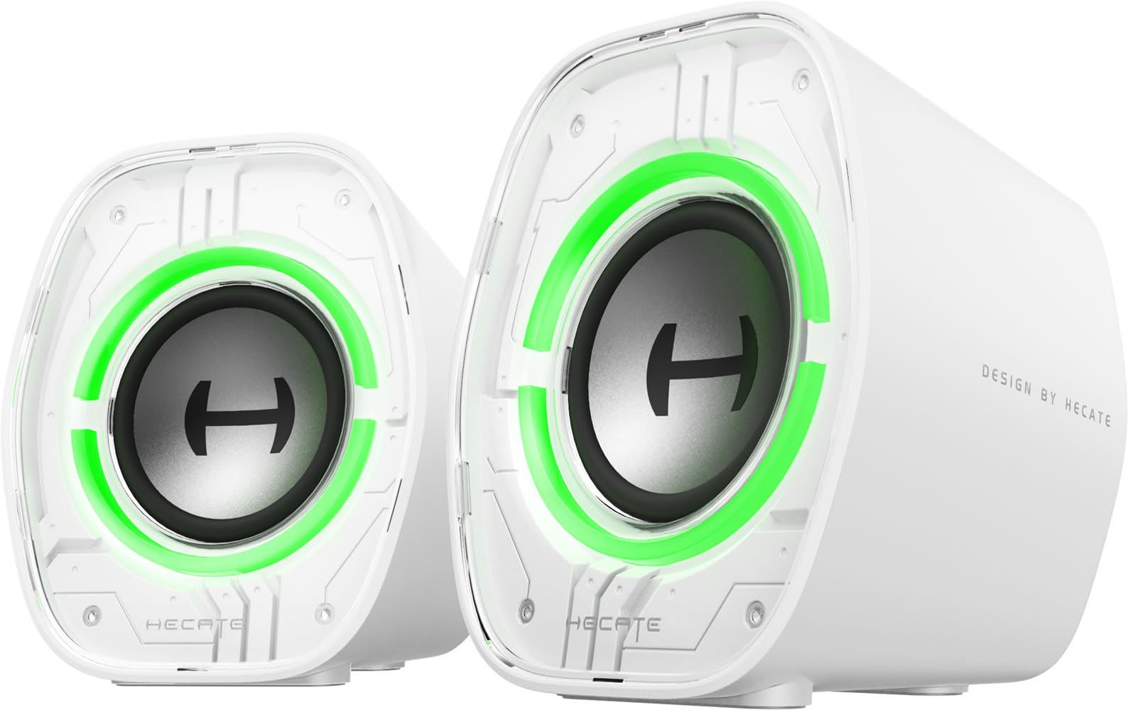 

Edifier G1000 II Компактные игровые колонки RGB для Совместимые с и и Проводные и Музыка Набор из 2 2.0-канальных ПК, Высококачественный звук, PS5, PS4, белый