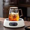 YIHUTEA Heat-Resistant Glass Tea Infuser Pot