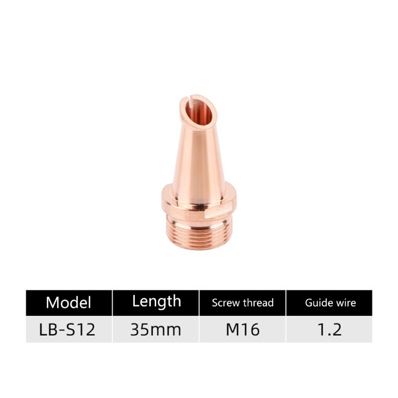 Welding Head Nozzle Copper Welding Nozzles Suitable for Welding Operations in Industrial Manufacturing Processes