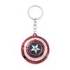 Marvel Captain America Schild Schlüsselanhänger Lustig Drehen Angstlösendes Spielzeug Schlüsselring Avengers Auto Tasche Schlüsselhalter
