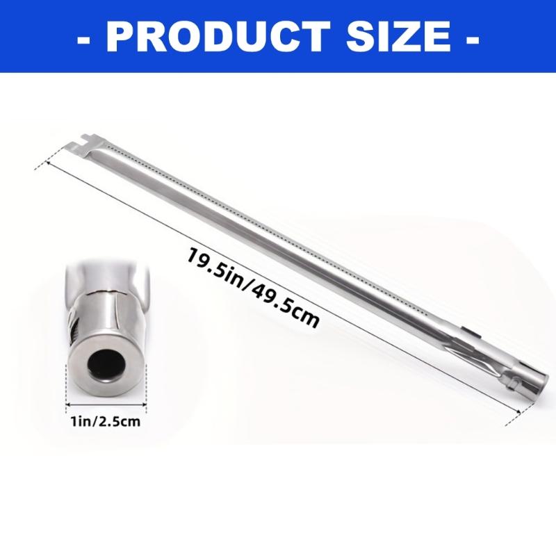Easy Installation Burners Tube Set Suitable for Optimal Grill Efficiency Featuring Corrosion Resistance and Simple Setup