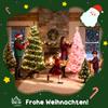 Christmas tree, artificial fir, realistic look, quick assembly, plastic, green, 136 x 136 x 180cm