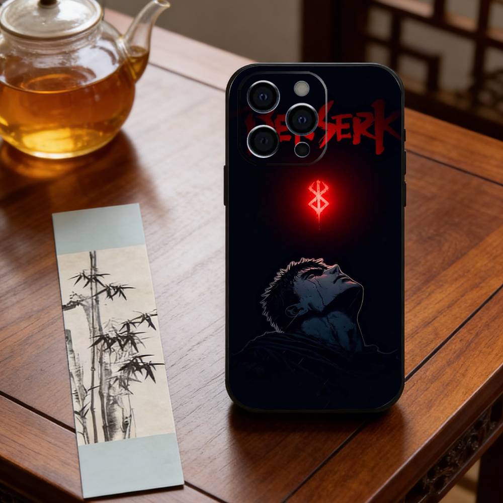 Anime B-Berserk Phone Case Silicone Soft For IPhone 17 16 15 14 13 12 11 X XR Plus Pro Max Plus
