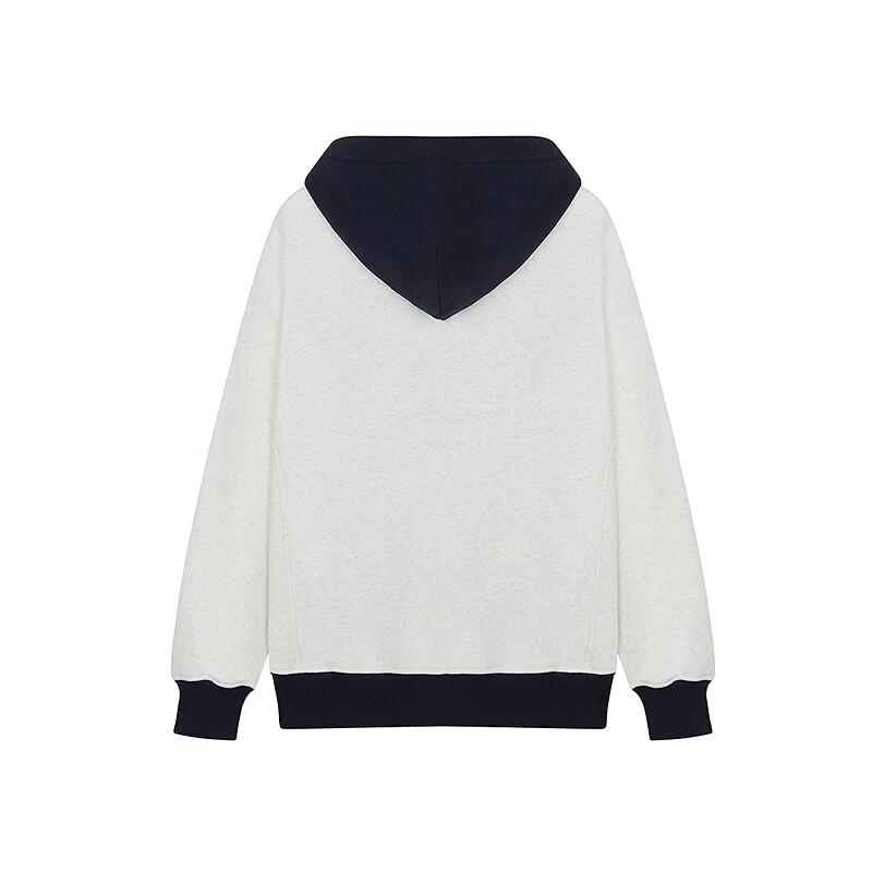 Teenie Weenie Women's Bear Graphic Colorblock Hooded Sweatshirt