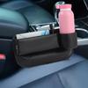 PU Leather Car Seat Gap Organizer Easy  To Install Crevice Side Storage Box