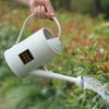 Zalévací konev s dlouhou hubicí 1,8 l Kovová zahradní zalévací konev Sprinkler