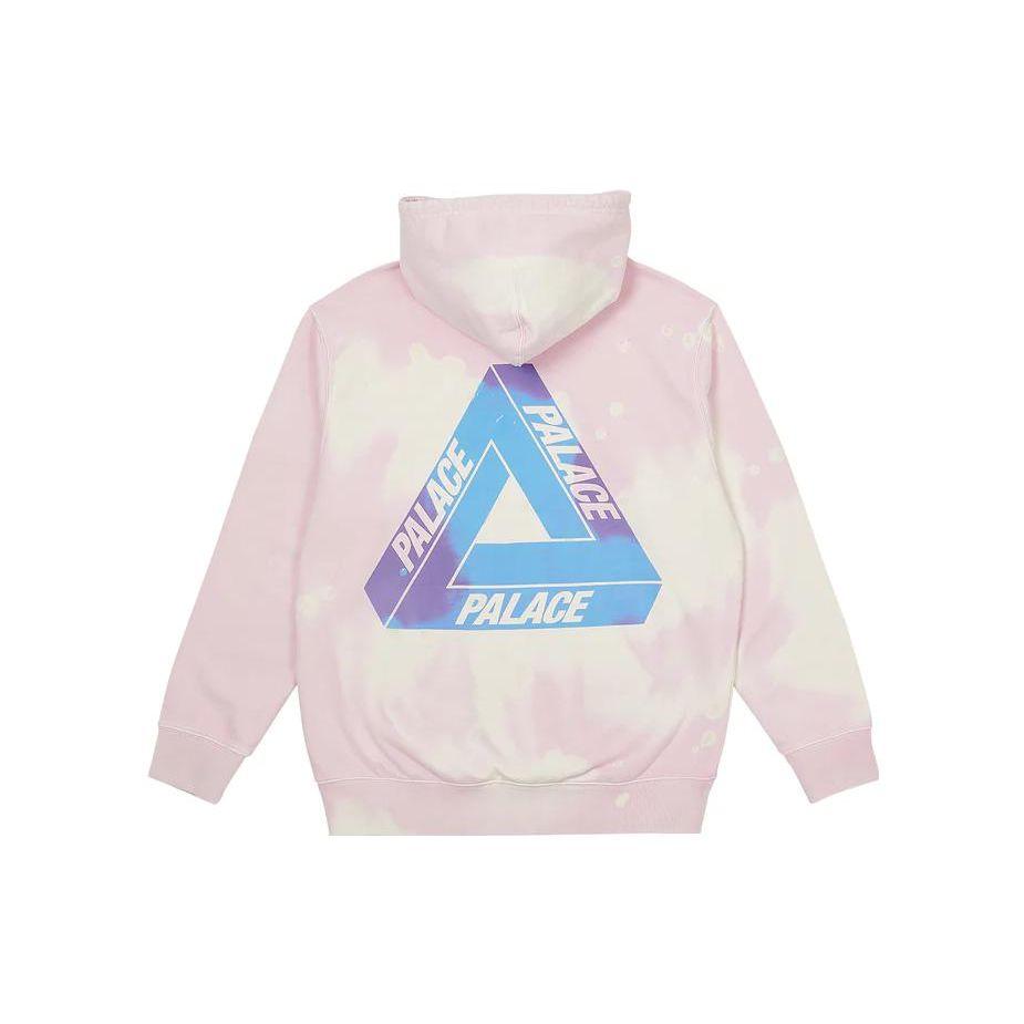 Palace Reacto Trl-Ferg Hood Thermal-Print Hoodie With Logo Unisex Tops Pink PAL-SS23-493