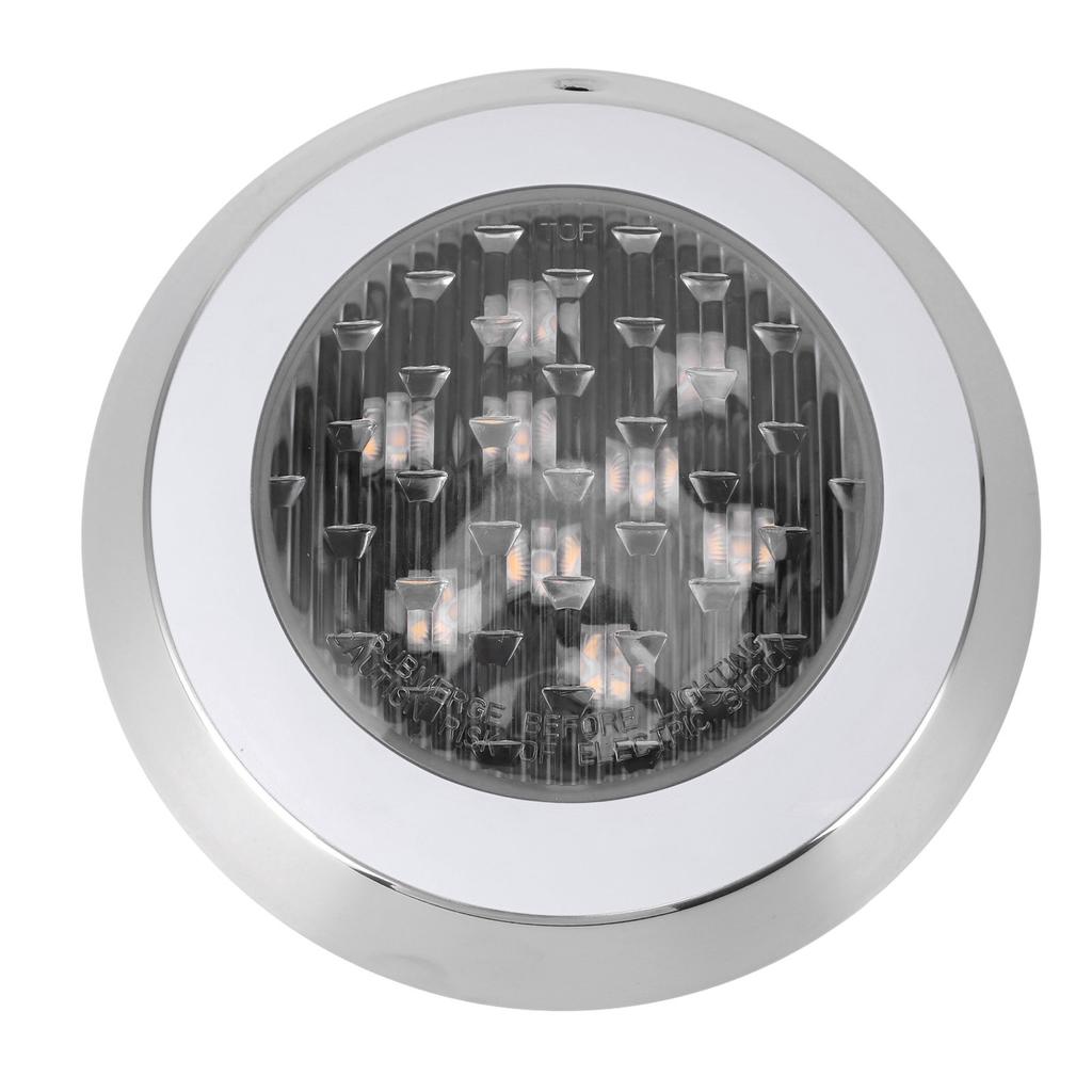 Wall Mounted Pool Light Waterproof 6000K White Light Embedded LED Underwater Swimming Pool Lamp for