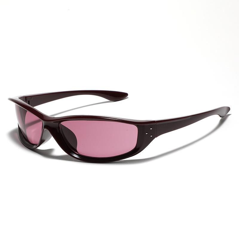 

Glasses Square Rivets Future Wind Sunglasses Women S Sweet Cool Sunglasses Men темно-красного