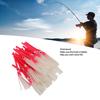 30pcs Luminous Squid Skirts Soft Artificial   Luminous Bait for Saltwater Freshwater
