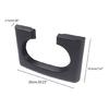 Center Console Cup Holder Replacement Pad Black for F-150 2004-2014 for F150 Accessories