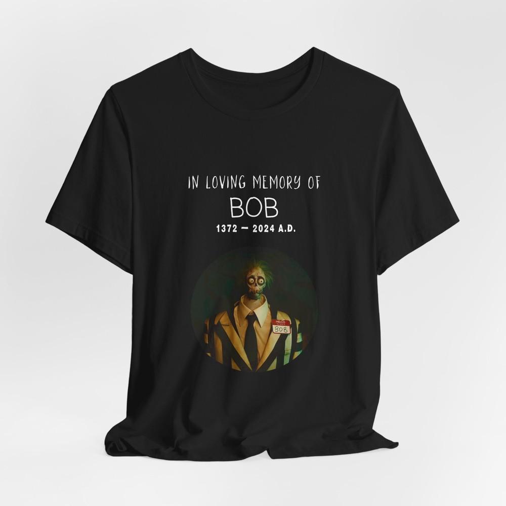 Halloween Costume Hello My Name Is Bob Inspired By Beetlejuice Movie Tshirt S