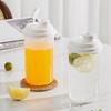 Summer Water Cup Teapot Ice Water Cup Cold Brew Shake Cup Portable Juice Coffee Beverage Cup Sealed Travel Water Cup