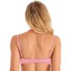 Womens Sheer Lace Lingerie 1/4 Cups Bare Exposed Breast Underwire Push Up Bra Tops
