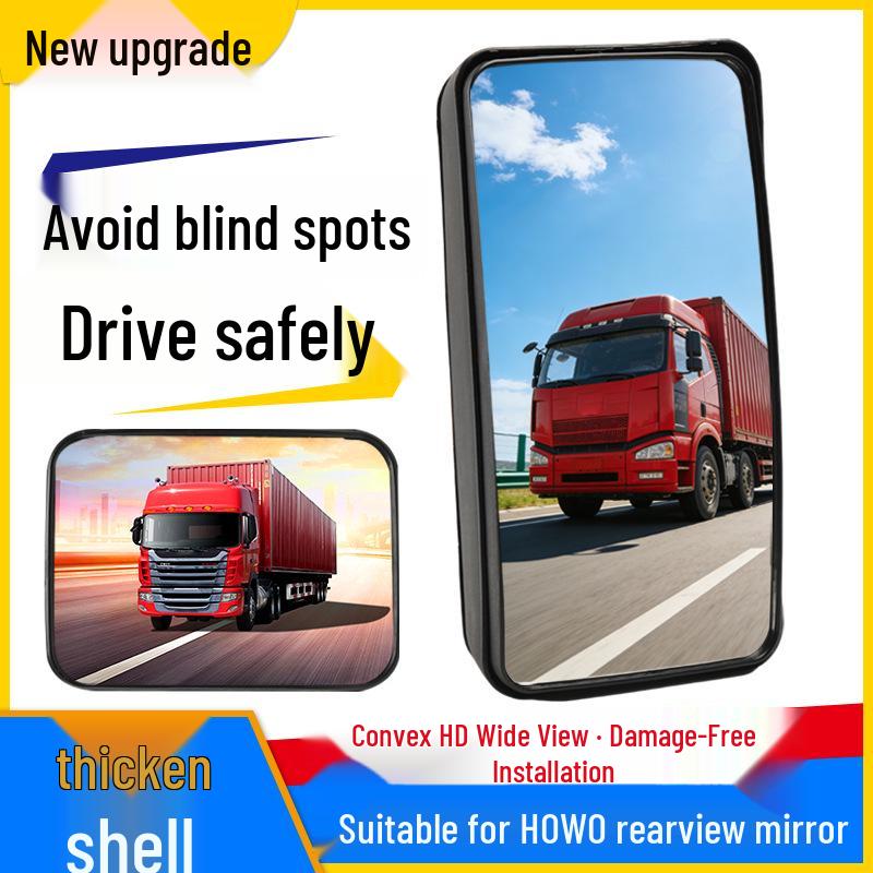 Rearview Wide-Angle Reflective Mirror for Howo 380 Mixer Truck
