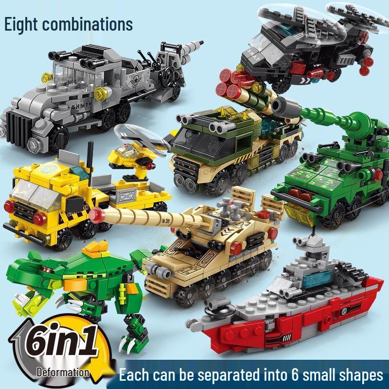Shangmei Beibei Children's DIY Building Block Sets