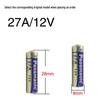 23A 12V & 27A 12V Alkaline Batteries for Roller Shutter Doorbells