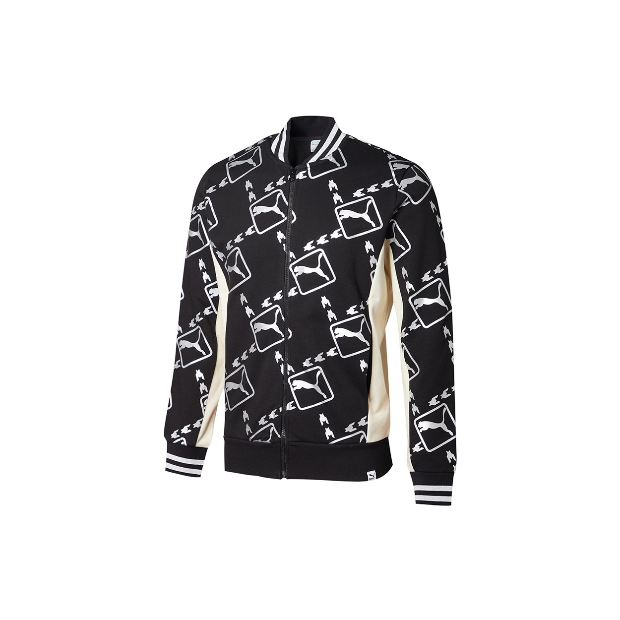 

Puma Metallic Logo Color-Block Jacket Мужская куртка Черный 532176-01 M