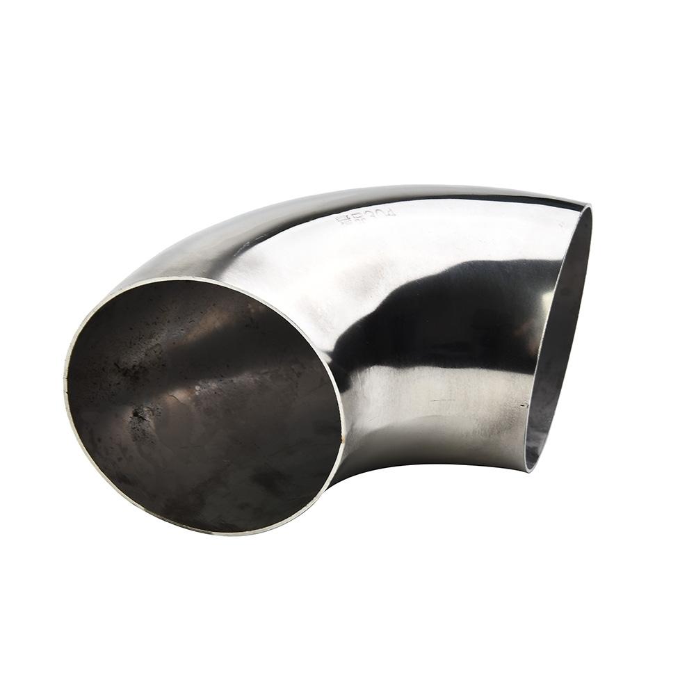 63mm Stainless Steel 90 Degree Car Exhaust Elbow Bend Pipe Tube Mandrel Fitting