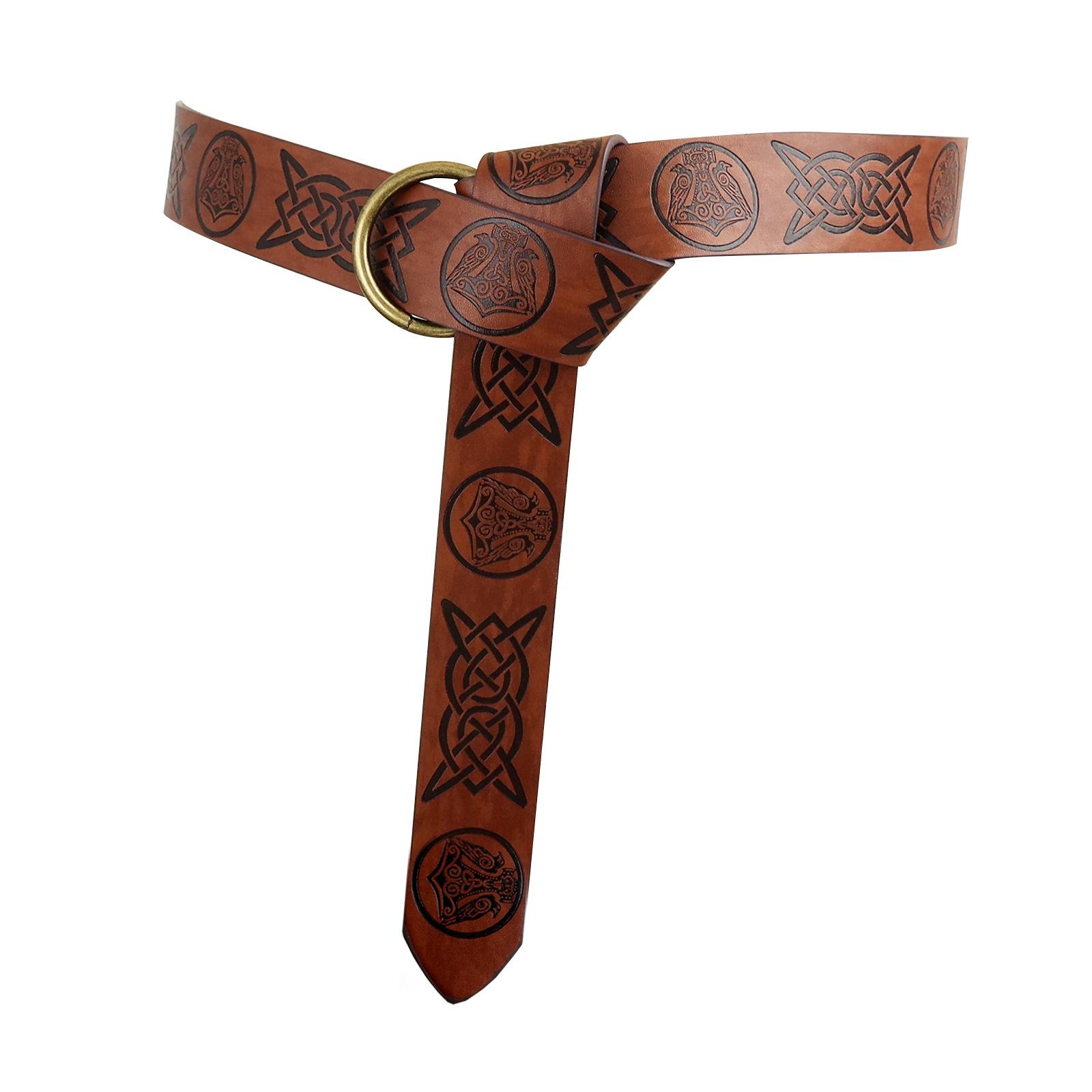 

Средневековые кожаные ножны викинга и наруч для костюма