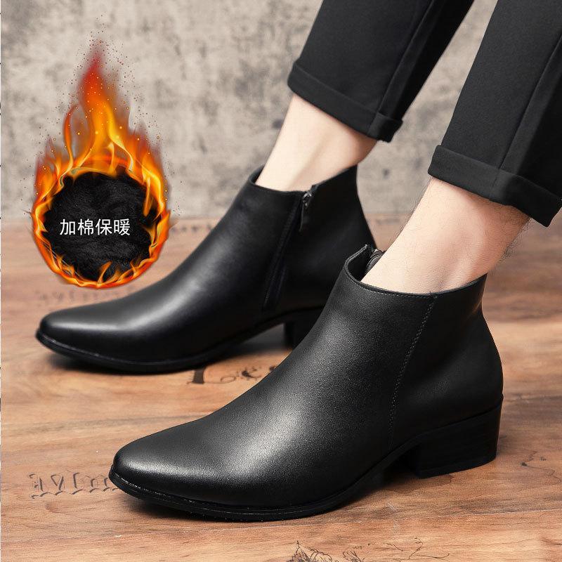 

2025 летняя новая повседневная модная дышащая кожаная обувь молодежная уличная нескользящая хлопковая мужская обувь 37