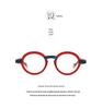 New Frosted Personalized Round Eyeglass Frame for Small Faces - Unisex Myopia Glasses