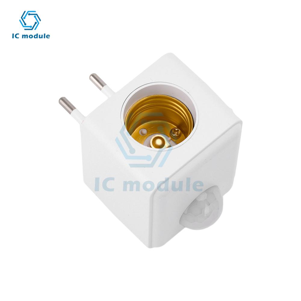 E27 Lamp Holder Adapter Converter Led Human Infrared Sensing Lamp Holder Intelligent Delay Lamp Holder Base