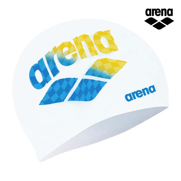 Alena Flag Silicone Swim Cap A5Ac1Ac07Wht