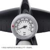 DRC F505 Floor Maximum Inflation Pressure Dirt Freak D9986 Pump, Schrader/Presta, 1100kpa/160psi, Silver, (formerly D59-35-505)