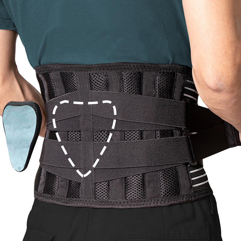 Antrenor de Talie Ajustabil din Plasă Respirabilă cu Compresie Dublă și Suport Lombar