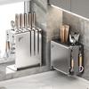 You Shu 316 Stainless Steel Kitchen Knife and Chopstick Holder