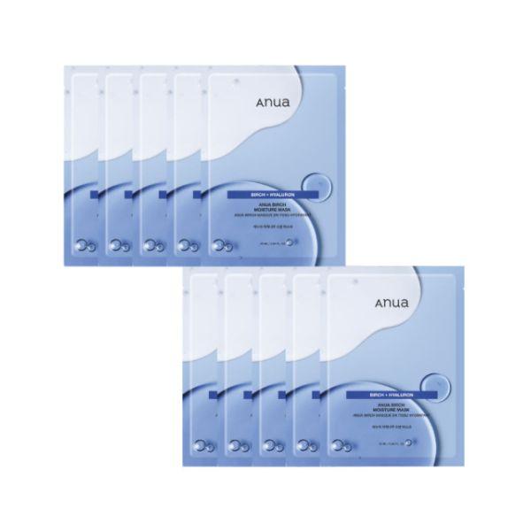 ANUA Birch Daily Hydrating Mask Pack 10ea
