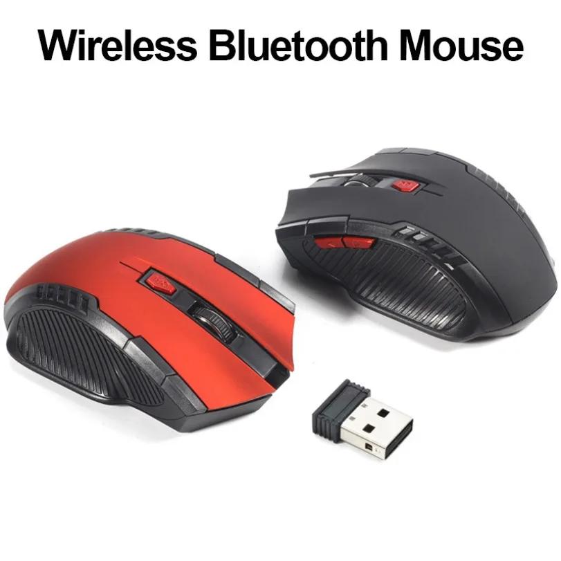1PCS 2.4G Wireless Mice USB Receiver Wireless Mouse 1600DPI Optical Mouse Gamer for Computer 6 Buttons for PC Laptop Accessories