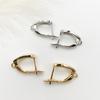 10pcs 11*18mm U Shape Copper Earrings Hooks Plated French Earring Hook Ear Wire Lever Back Open Loop DIY Jewelry Making Findings