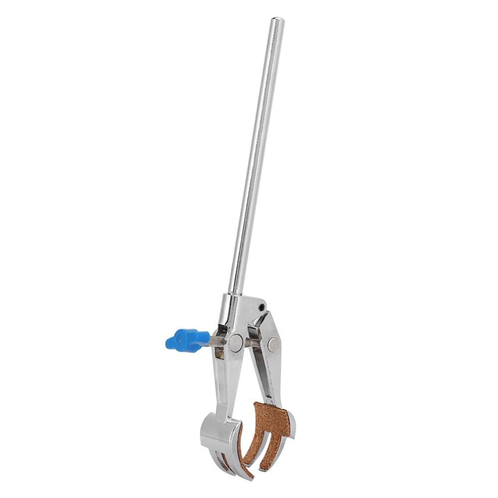Anti Slip Pad Lab Flask Clamp Zinc Alloy Beaker Holder Condenser Clamp Lab Testing