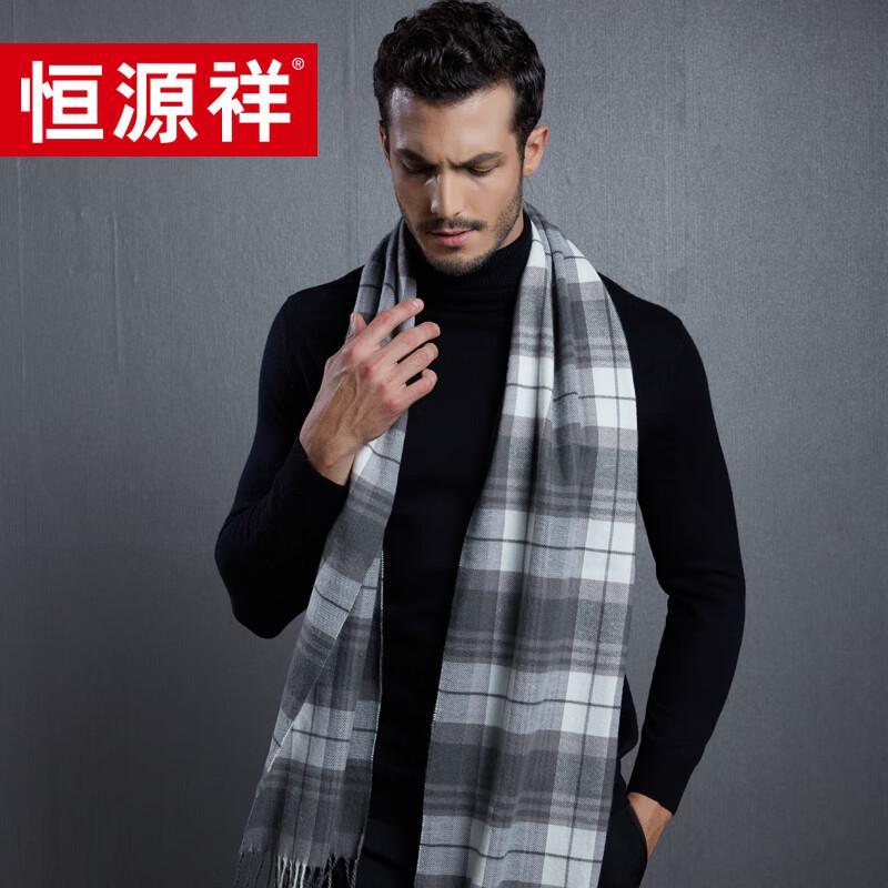 Hengyuanxiang Plaid Winter Scarf
