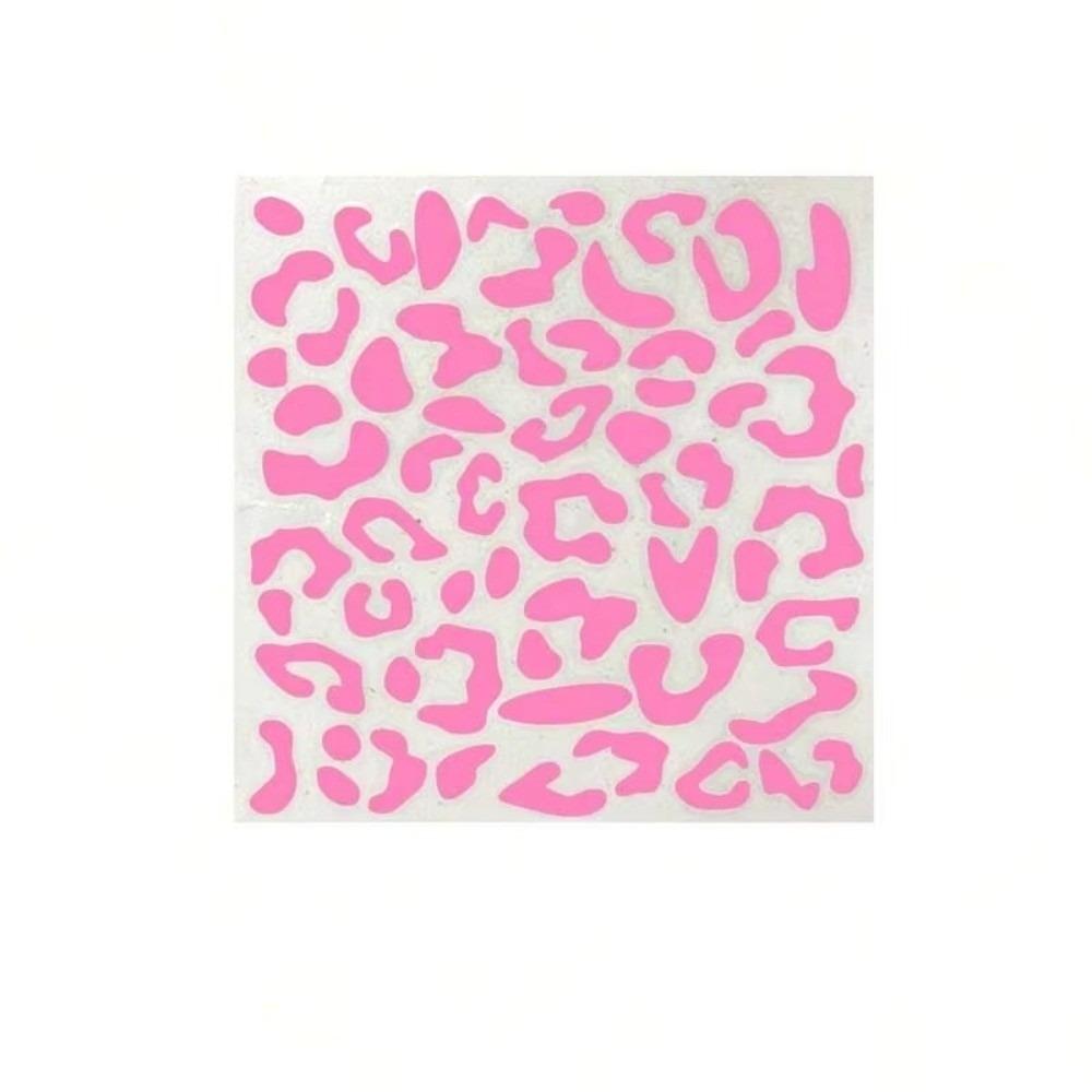 Adesivo in Vinile PVC Stampa Leopardo Decorazione Murale Adesivi Fai da Te per Auto Specchietto Retrovisore Auto