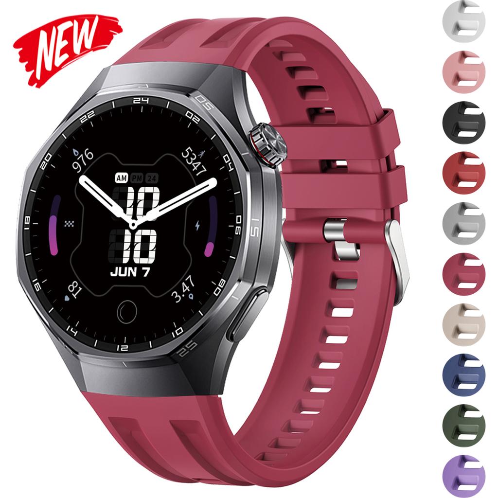 Silicone Band for Huawei Watch GT6 Pro 46mm Sport Strap For Huawei Band GT6 Pro Smartwatch Replacement Bracelet Accessories