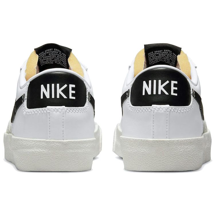 Nike Blazer Low 77 White Black Women Sneakers Sail DC4769-102