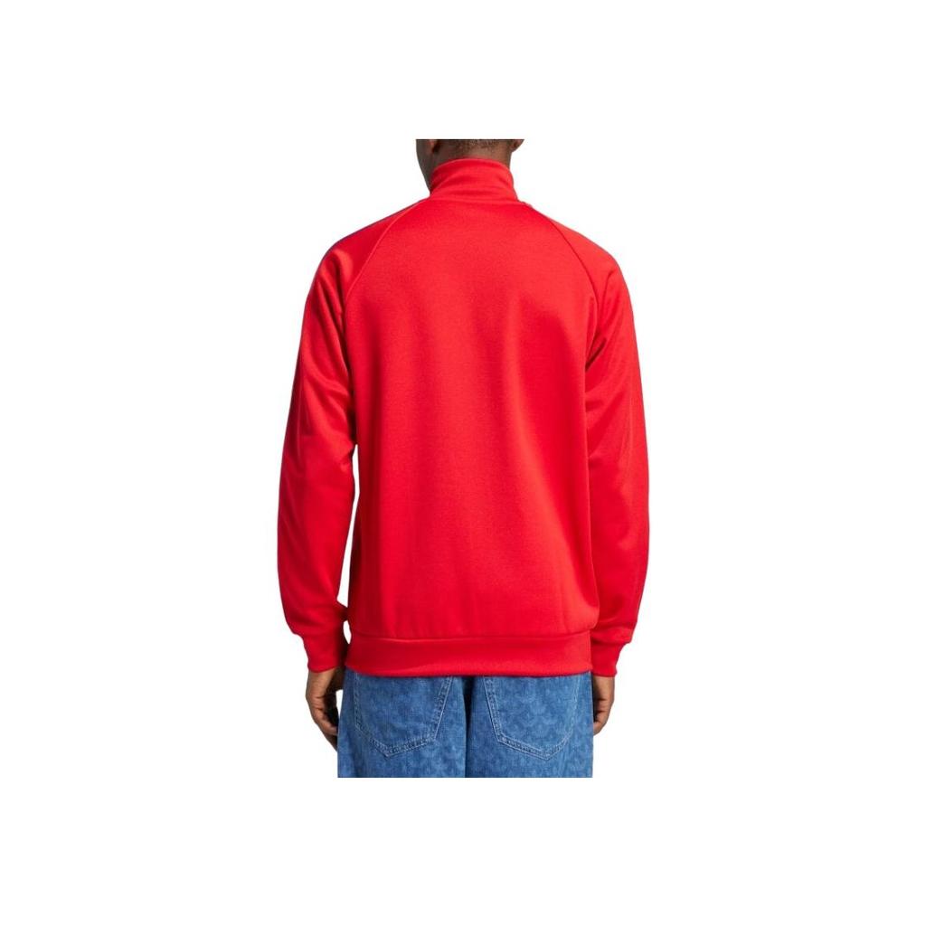Adidas Originals Fast Track First Soft Comfortable Casual Sports Jacket Men Jacket Crimson IX9623