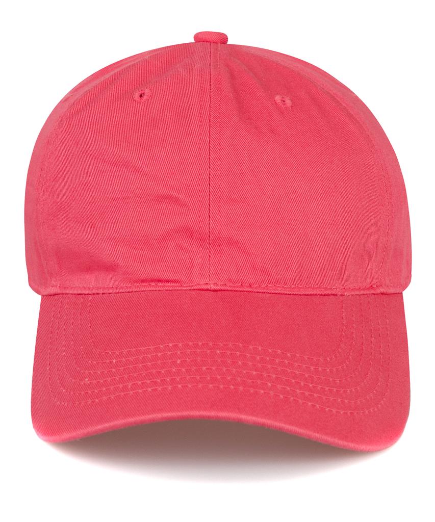 Chaebteo Casual Washing Ball Cap-Indie Pink
