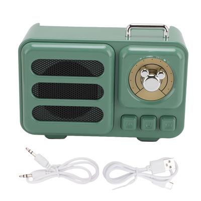 Wireless Bluetooth Speaker Retro Bluetooth 5.3 Portable Small Speaker Radio for Bedroom Party