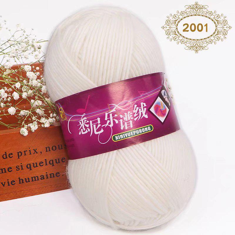 Sydney Rainbow Dyed Hand-Knitted Yarn for DIY Hats, Scarves, Shawls, and Baby Projects