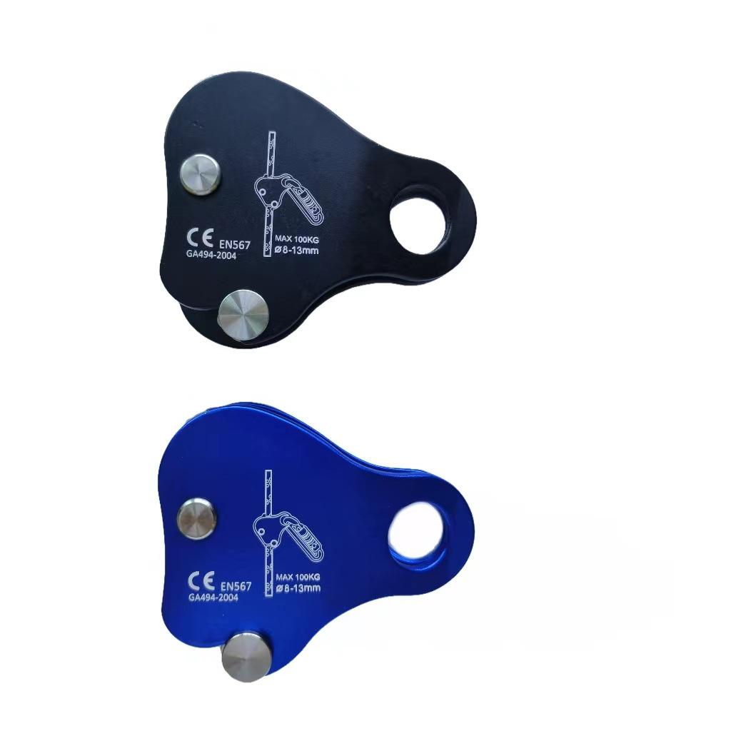 Ankun Portable Self-Locking Rope Descender for Outdoor Climbing Safety