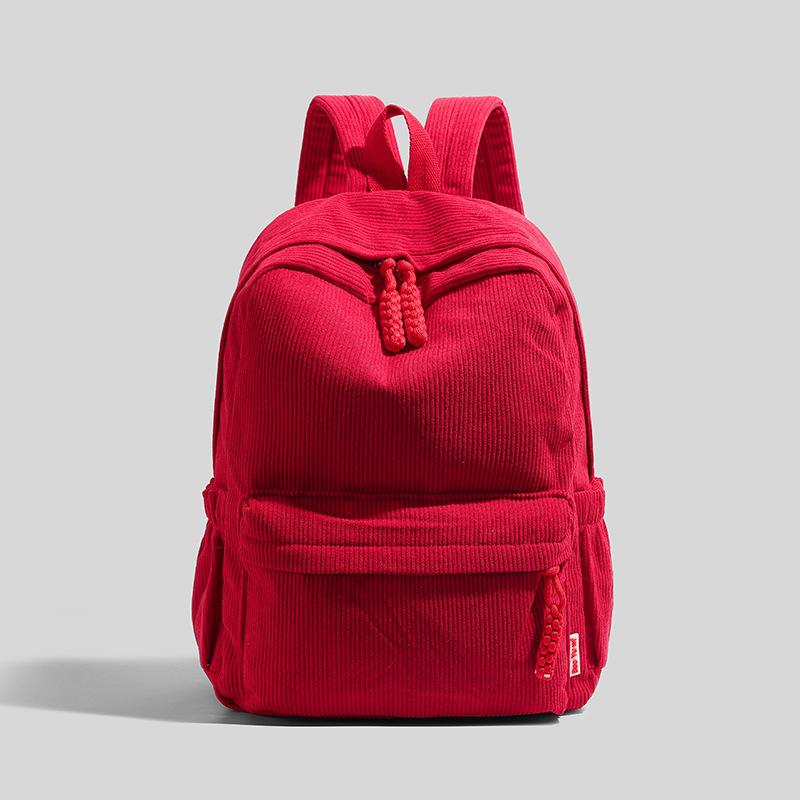 

Personalized Special Backpack Hand-Embroidered 2025 Large Capacity Elastic Bags Both Side Schoolbag Beautiful Flower Decoration Custom Name красный