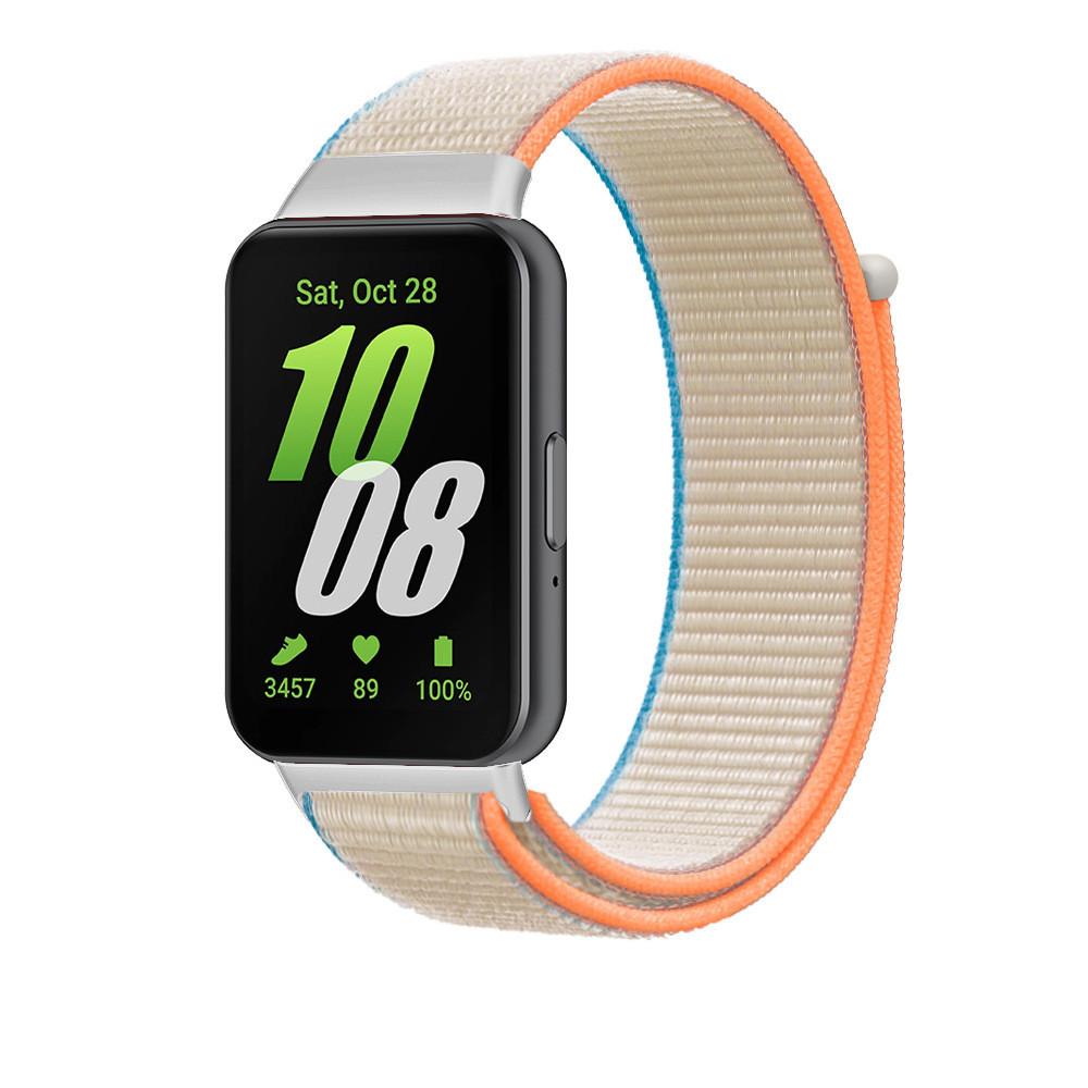 Nylonový pásek pro Samsung Galaxy Fit 3 Nastavitelný elastický náramek s poutkem na hodinky pro Samsung Galaxy Fit3 Náhradní pásek