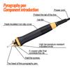 Portable Professional Electrocautery Pen Carving Electric Soldering Iron Pen Gourd Pyrography Pen Gourd Pyrography Machine